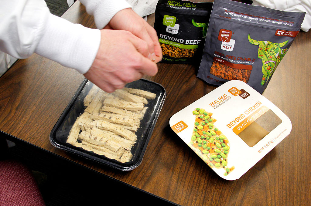 Beyond Meat moves beyond faux chicken to 'beef' product line